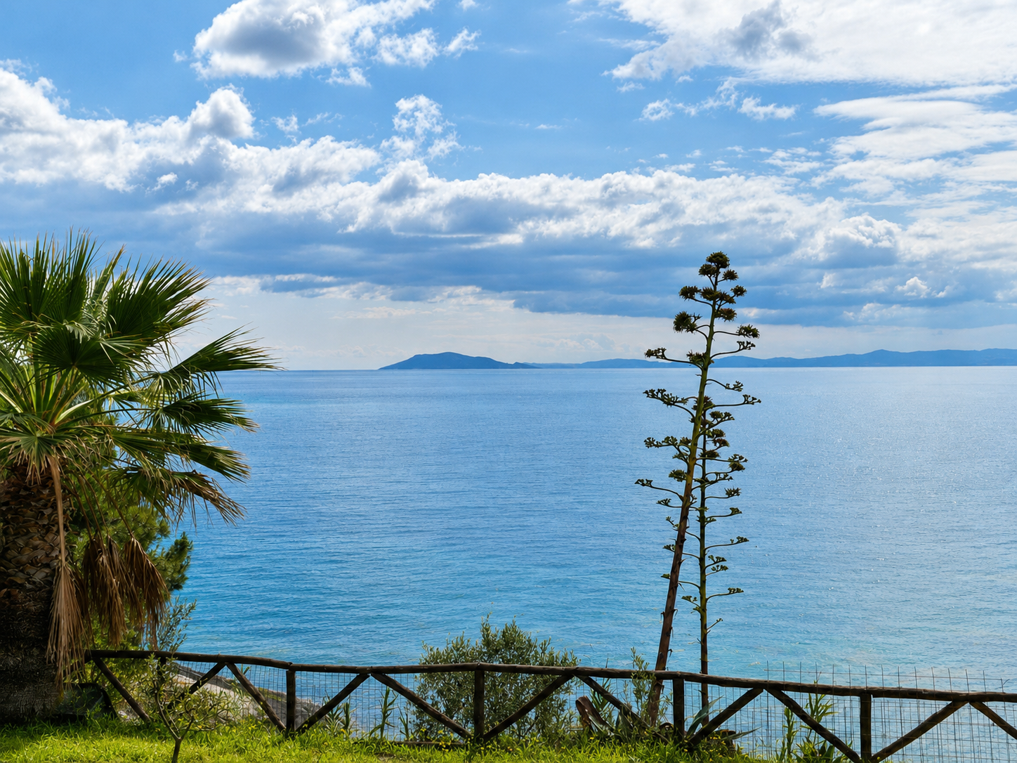 Aegean horizon from Sithonia